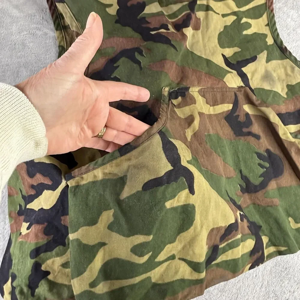 Caliber Sportsman's Camo Duck‎ Hunting Shooting Vest Mens Large Shell Loops